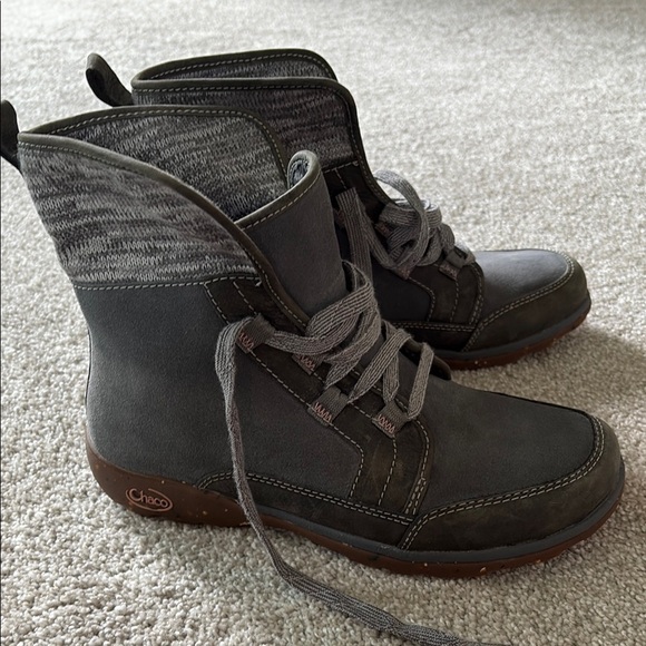 Chaco Gray Winter & Rain Boots - Picture 8 of 9